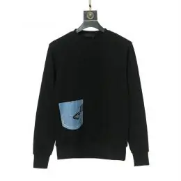 prada sweatshirt manches longues pour unisexe s_126130b